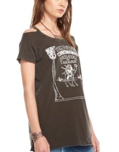 Chaser Tom petty cold shoulder tee